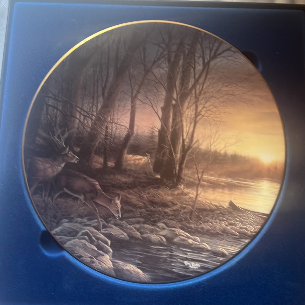 Terry Redlin Certified Plate